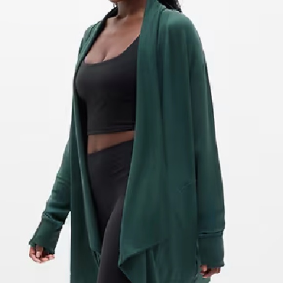 Athleta Pranayama Restore Wrap in Smoky Rose in XSP - Picture 9 of 9